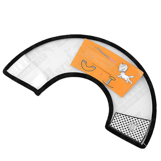 Pet Dog Plastic Adjustable Cone Collar 50 / 25 cm 5581