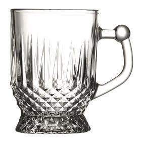 PB Glass Coffee Mug 165 ml 6 Pieces 55871