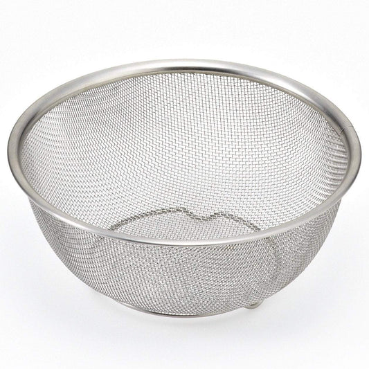 Kitchen Stainless Steel Mesh Sieve Strainer Basket 25 cm 5587