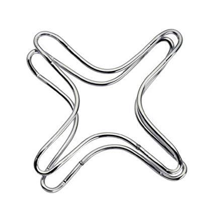 Metal Star Pan Coaster Trivet 14 cm Pack of 2 5589  A