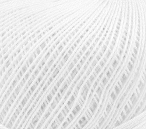 Crochet Cotton White Ball Yarn Embroidery Tatting Thread Art And Craft Approx 200m 55960