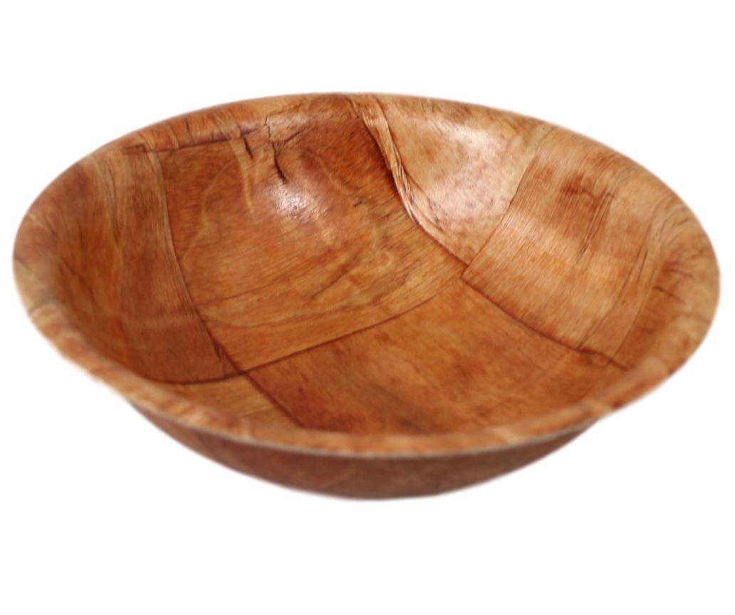 Vintage Style Wooden Design Kitchen Serving Bowl