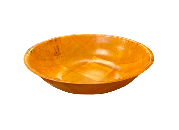 Vintage Style Wooden Design Kitchen Serving Bowl