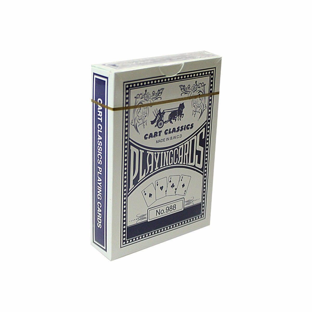 Pack of Classic Playing Cards Assorted Colours 6410