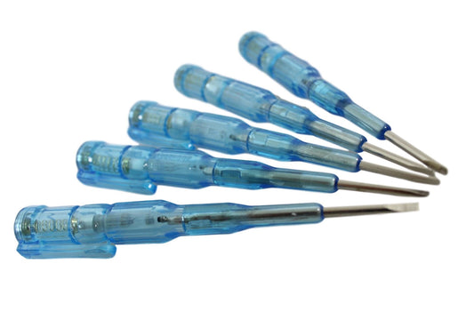 Electric Tester Screwdriver Set 14cm Multipurpose Use Indoor Outdoor 6 Pack 5620