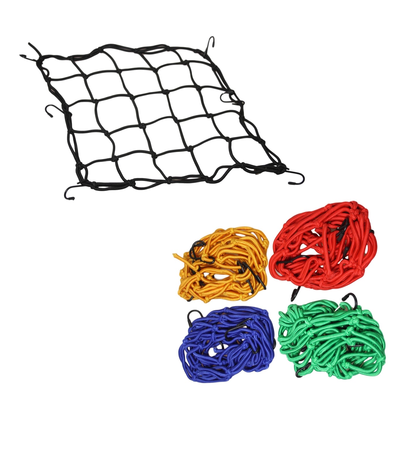 Luggage Elastic Straps Rope Hooks Stretch Assorted Colour 5655