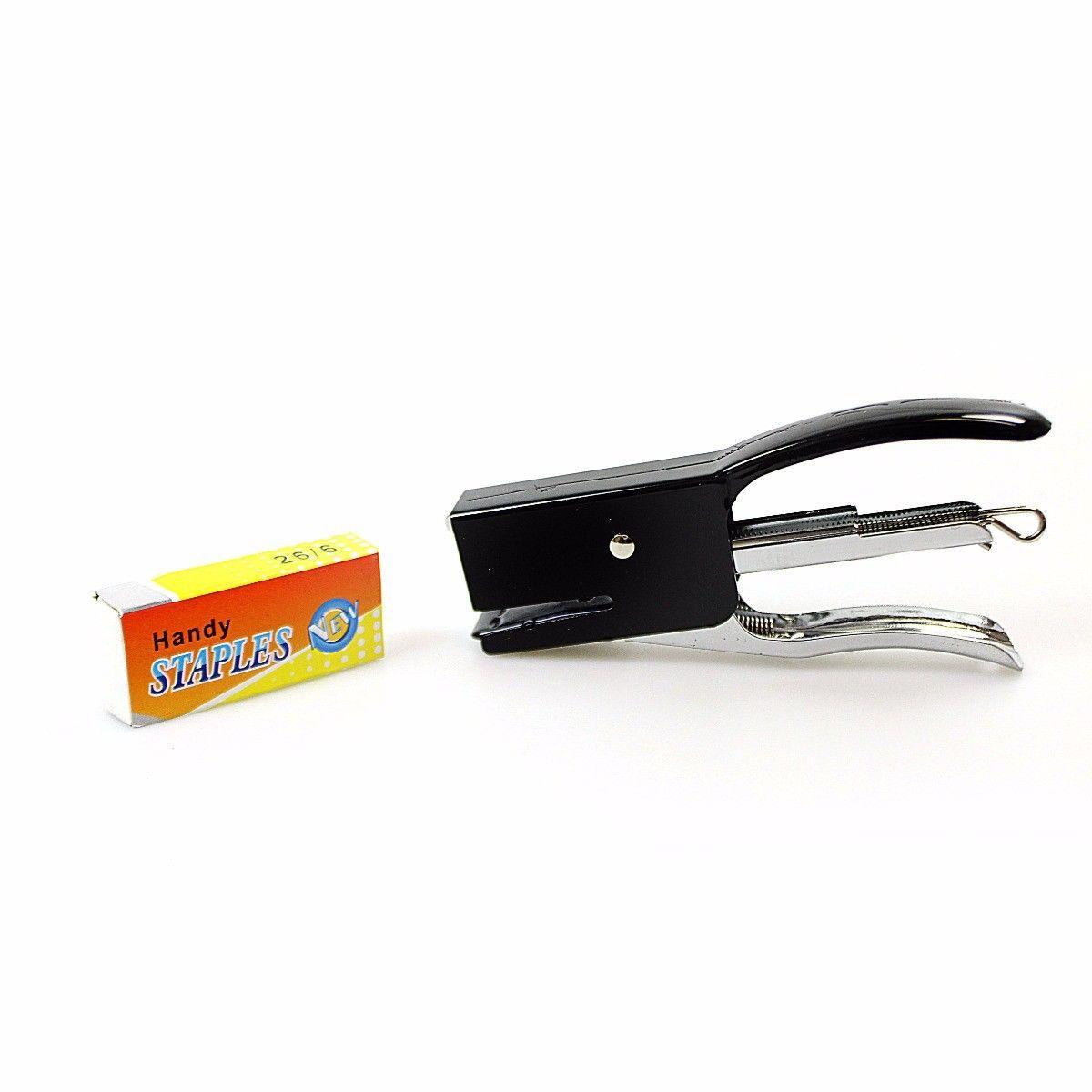 Stationery Stapler Set Ideal For School Home Office Staple Set 3 Colours 0496