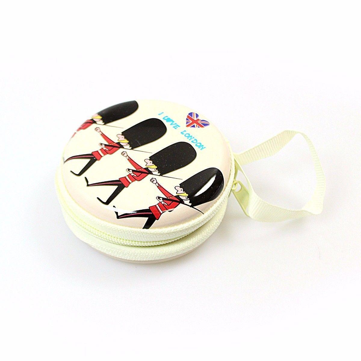 'I Love London' England Designs Earphone Coin Pouch Assorted Designs