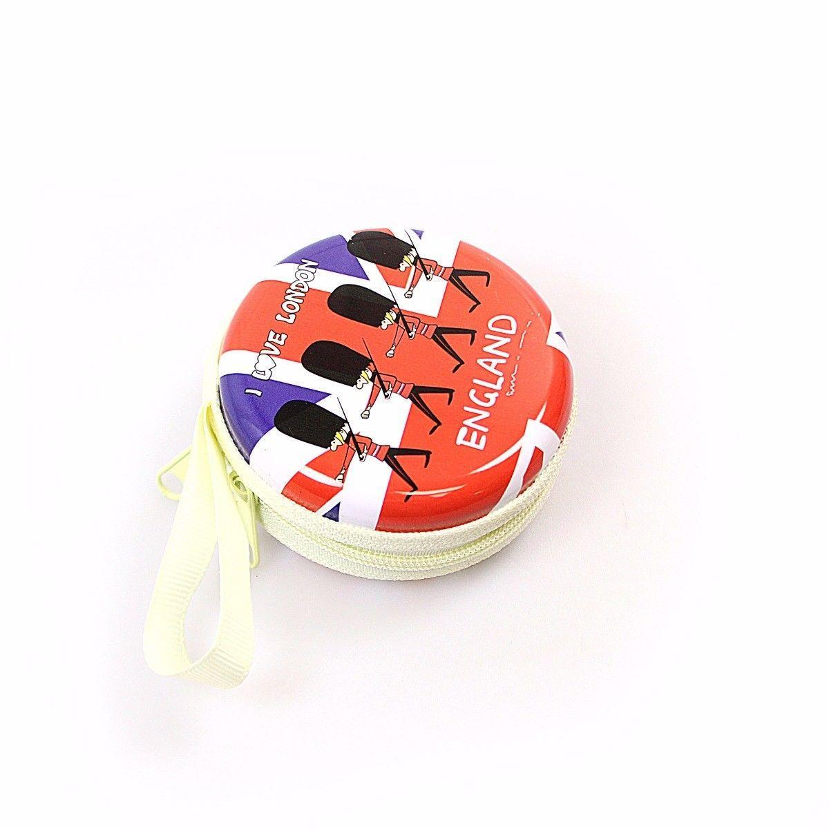 'I Love London' England Designs Earphone Coin Pouch Assorted Designs