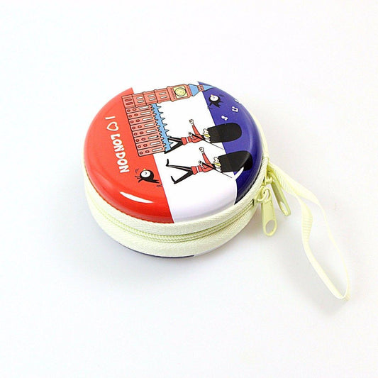 I Love London' England Designs Earphone / Coin Pouch Assorted Designs 4497