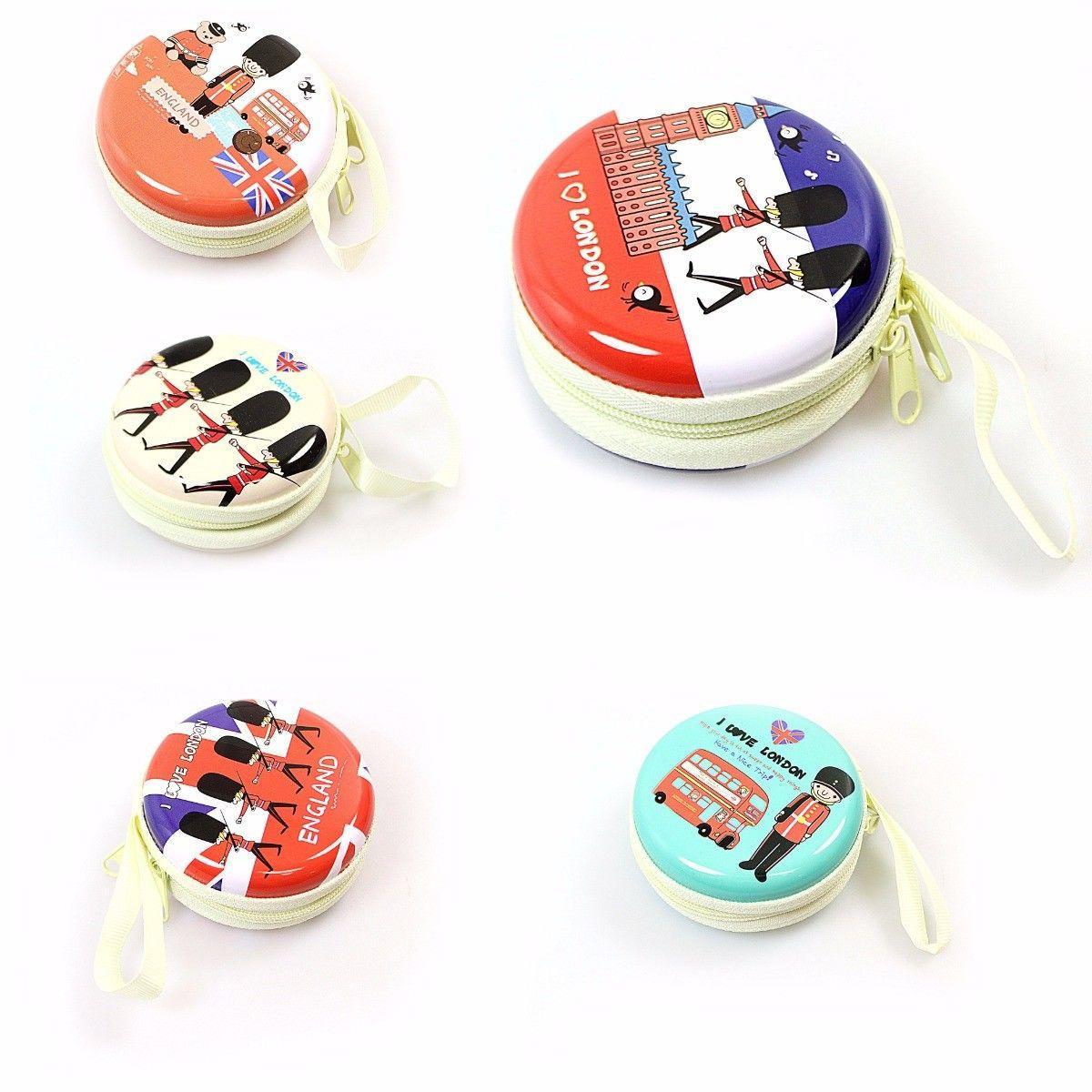 I Love London' England Designs Earphone / Coin Pouch Assorted Designs 4497