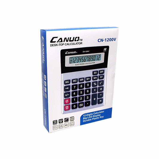 Canuo Desktop Electronic Calculator 12 Digits Home Office 0708