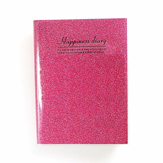 Happiness Diary Notebook 12 x 9 cm Assorted Colours 3258