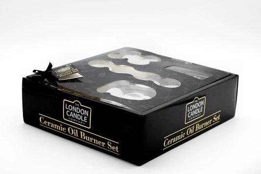 Ceramic Oil Burner Set Burner Includes Oil Wax Tea Lights Burner 5712