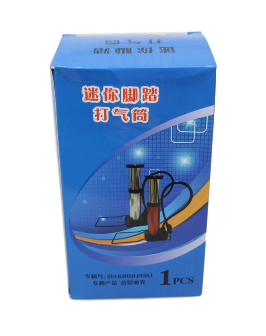 High Pressure Floor Standing Bike Pump Inflator Light Portable Hand Mini Pump 18cm 5714
