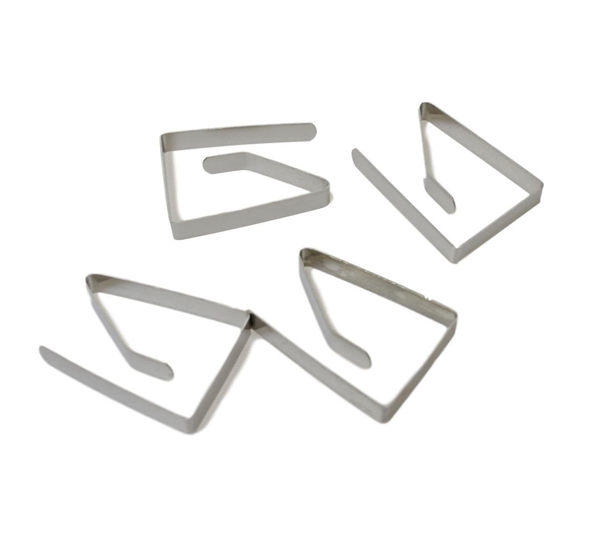 Stainless Steel Table Cloth Clips Pack Of 4