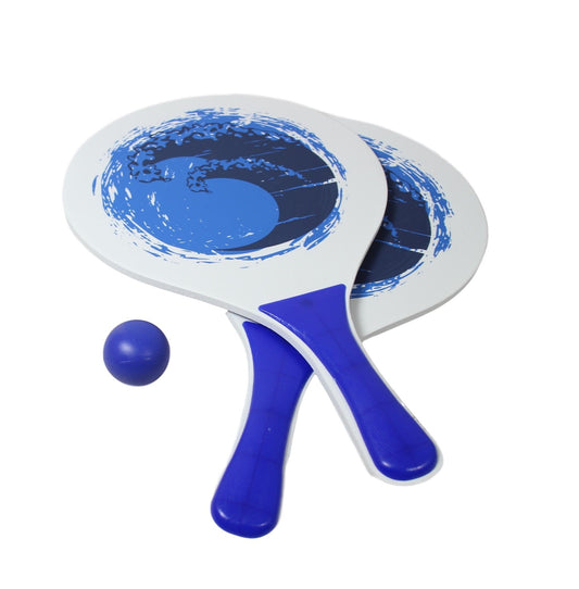 Outdoor Large Beach Table Tennis Paddles With Ball Assorted Colours
