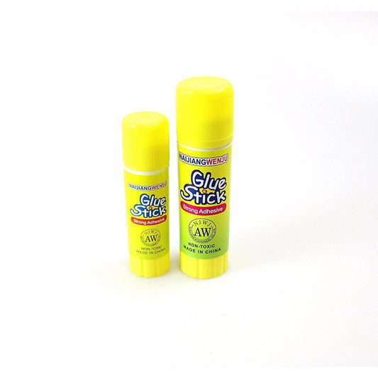 2 Pack Glue Stick 2 Sizes Small And Large Stick Home School Use Arts & Craft 0752