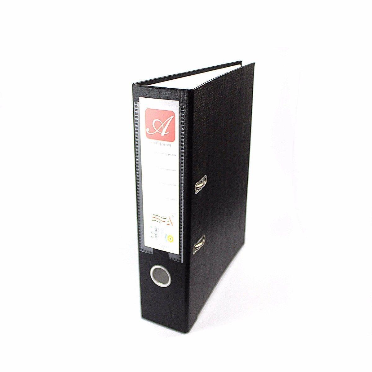 A4 Document 2 Ring Binder Office File Folder Black 1003 A