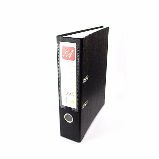 A4 Document 2 Ring Binder Office File Folder Black 1003 A