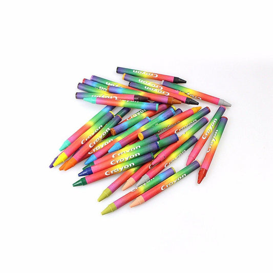 Cre8 Drawing Colouring Wax Crayons Pack of 30 Assorted Colours P2386