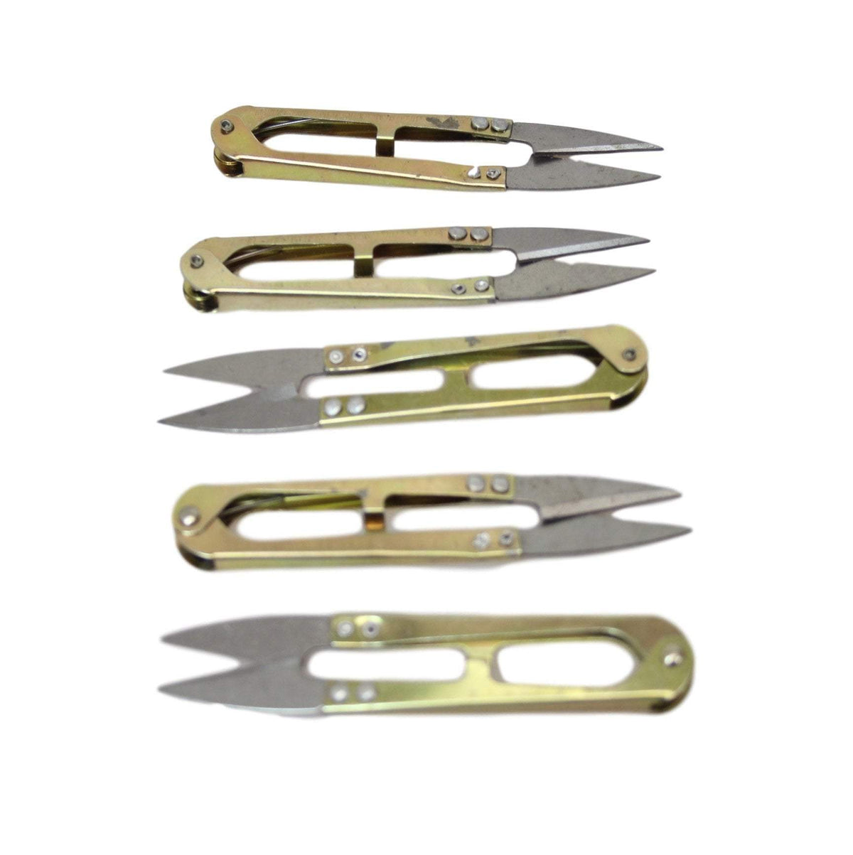 Mini Precision Sewing Cut Scissors Pack Of 5
