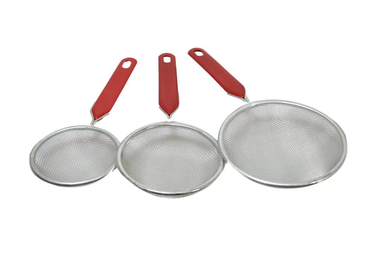 Stainless Steel Sieve Strainer Set of 3 57773 A