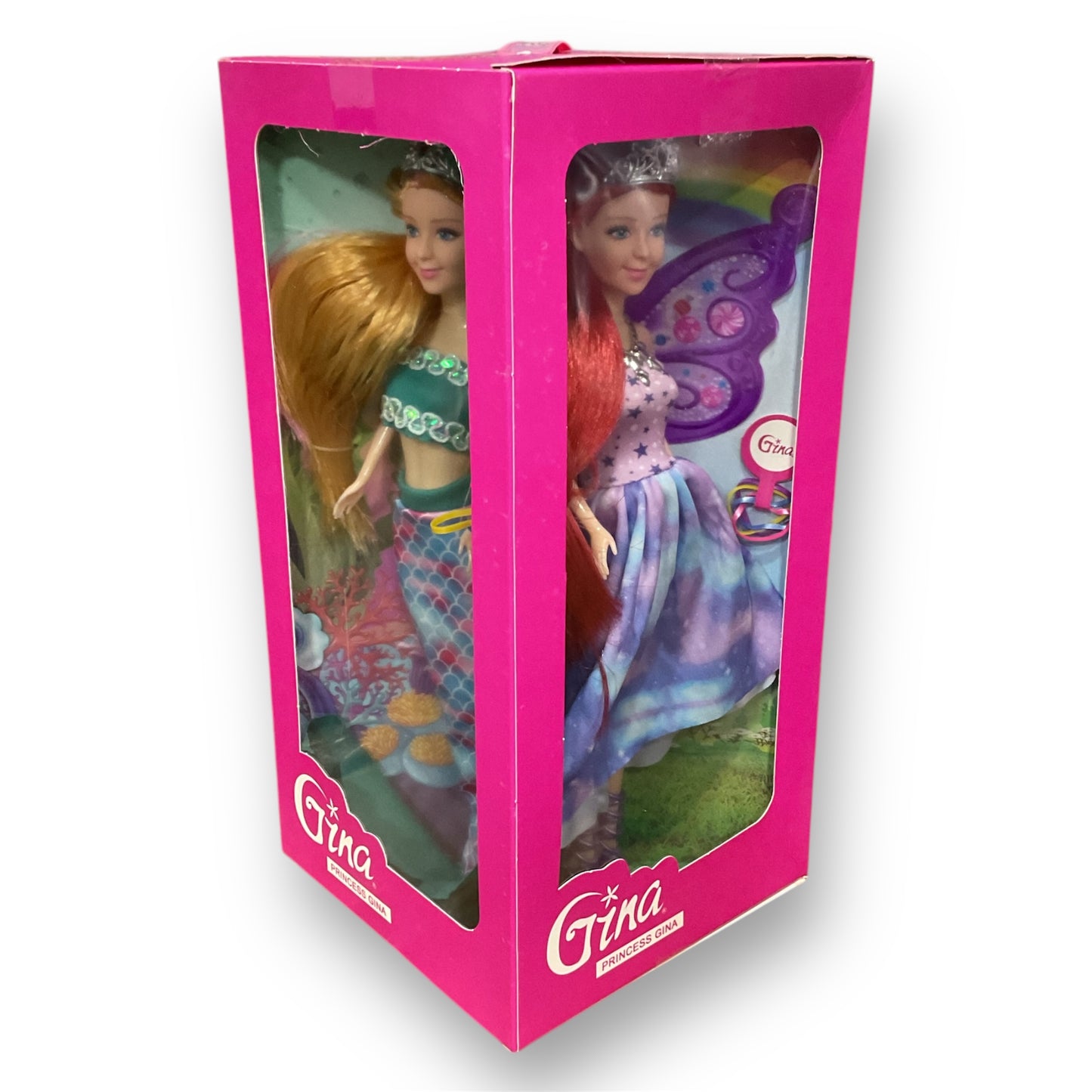 Barbie Style Gina Dolls 4 Pack Box Set with Accessories