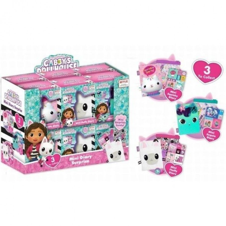 Gabby'S Dollhouse Mini Sequin Diary (For 2Pcs) Assorted