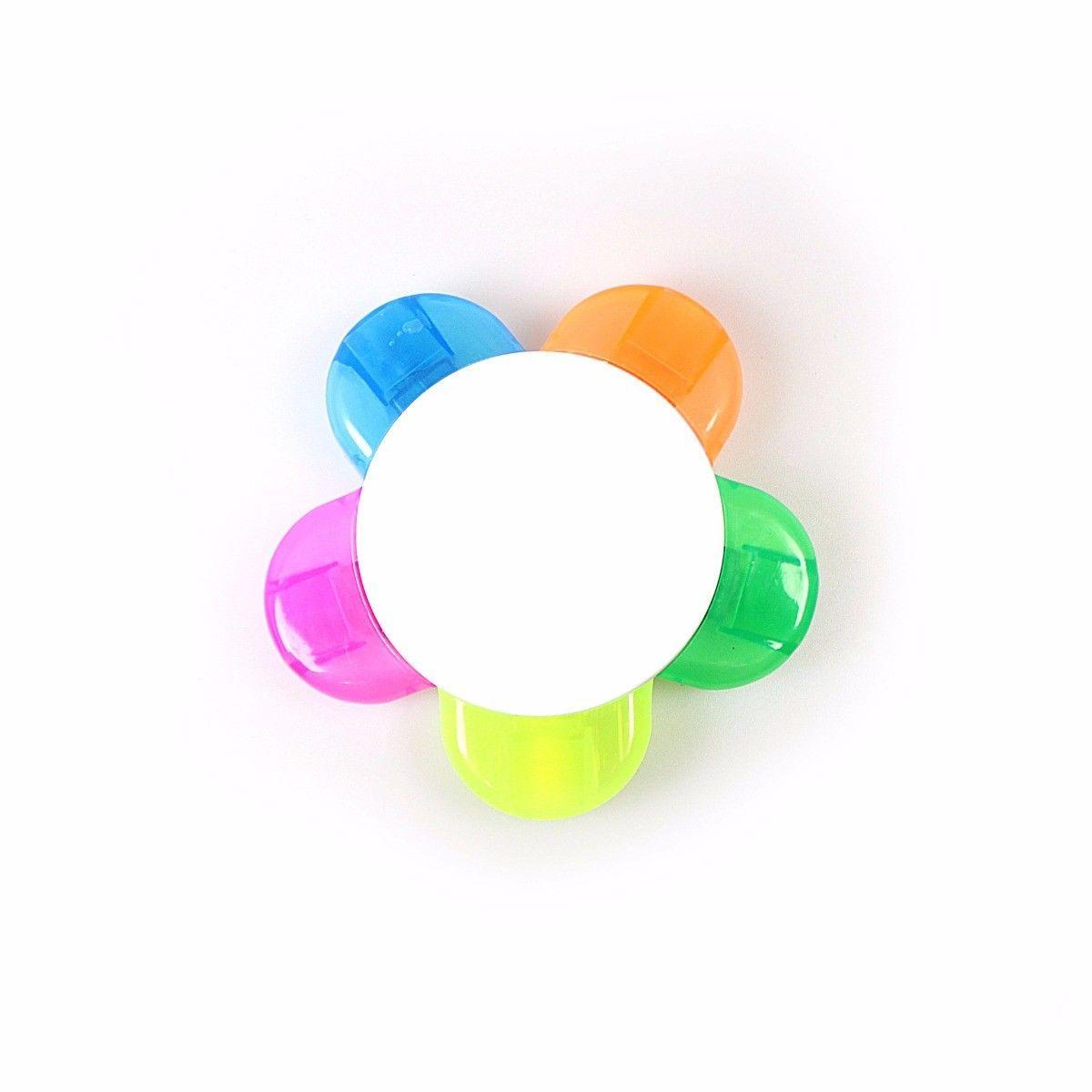 School Stationery Flower Shaped Highlighter Marker Pen 4146