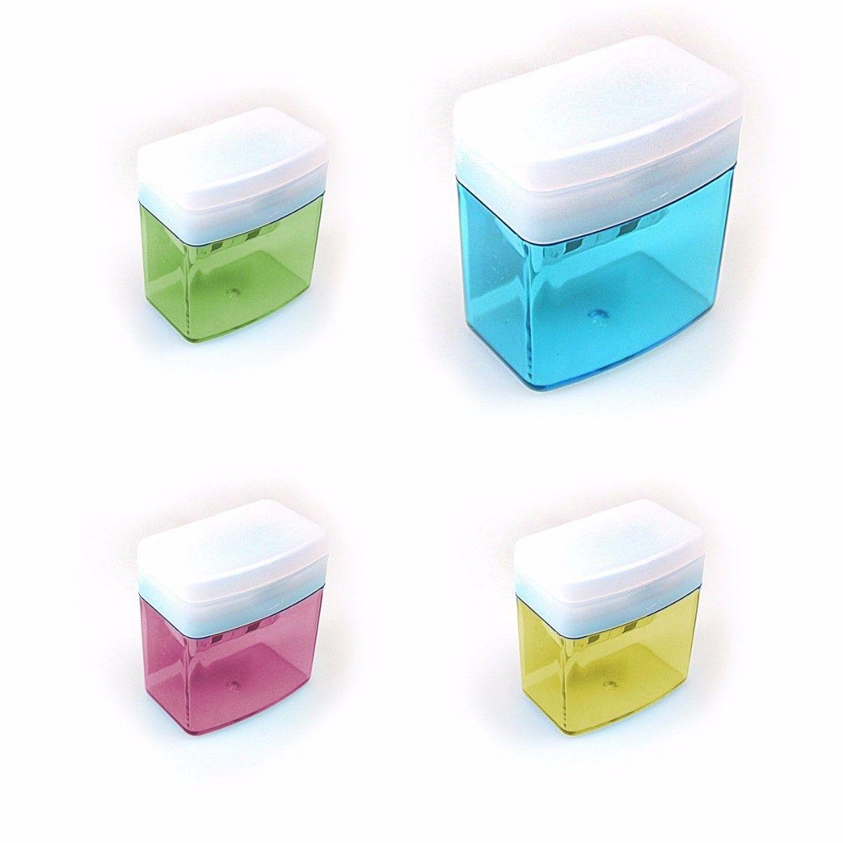 Plastic Pencil Sharpener Assorted Colours 3522