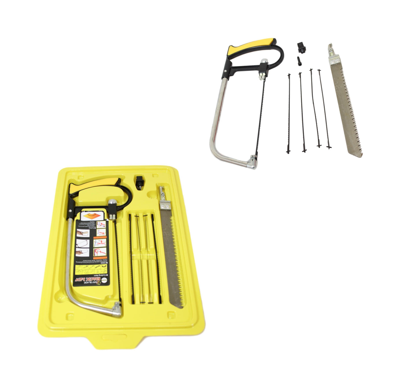 3 Way Blade Magic Saw Set Kit Assorted Blades 18 - 24 cm 5873