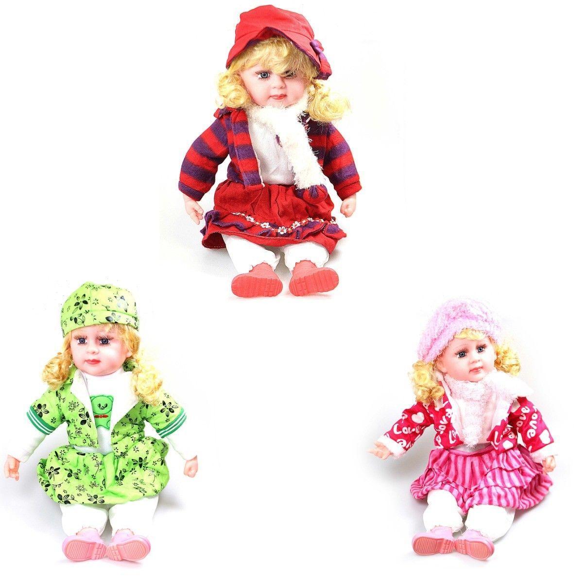 Singing Happy Birthday Dolls Assorted Designs Childrens Fun Play 3083