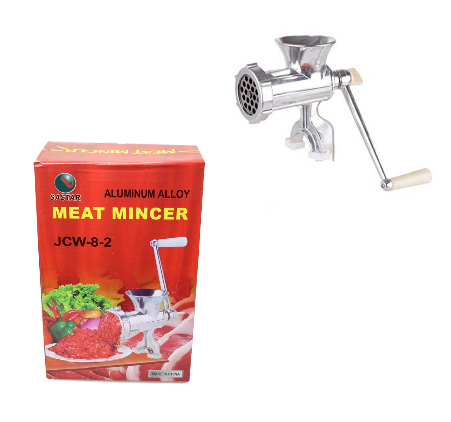 Metal Meat Mincer With Handle Make Your Own Mince 15Cm X 25Cm