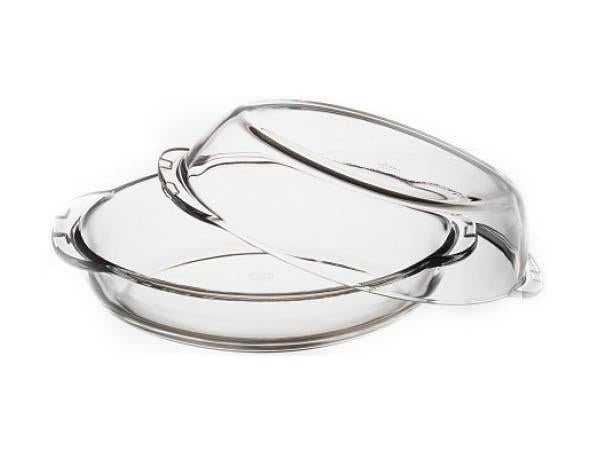 Pb Borcam Oval Casserole Dish With Lid 1.8 Litre (Parcel Plus Rate)