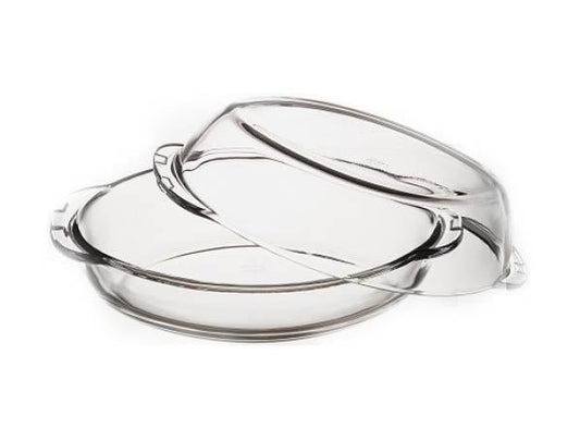 Pb Borcam Oval Casserole Dish With Lid 1.8 Litre (Parcel Plus Rate)