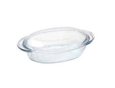 Pb Borcam Oval Casserole Dish With Lid 2.25 Litre (Parcel Plus Rate)
