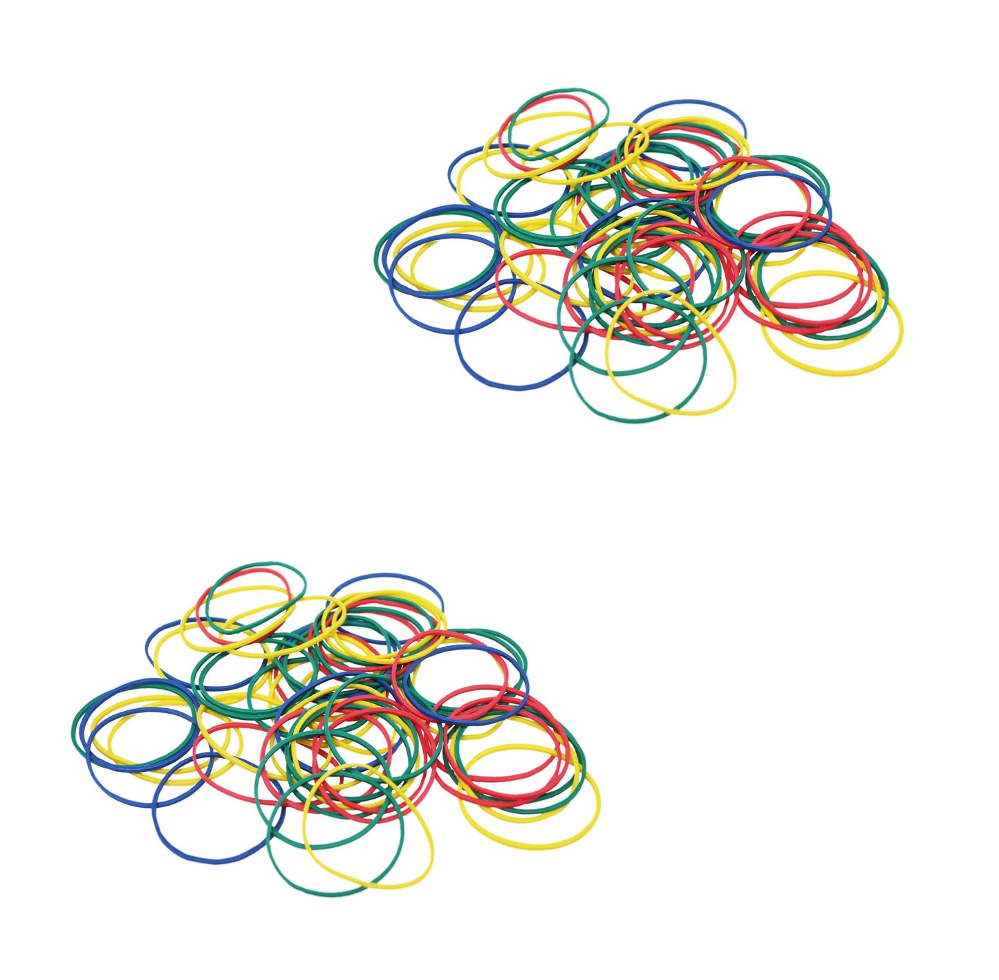 Assorted Colour Slim Rubber Bands Ideal for School Home Arts and Crafts 200 Pack 5941