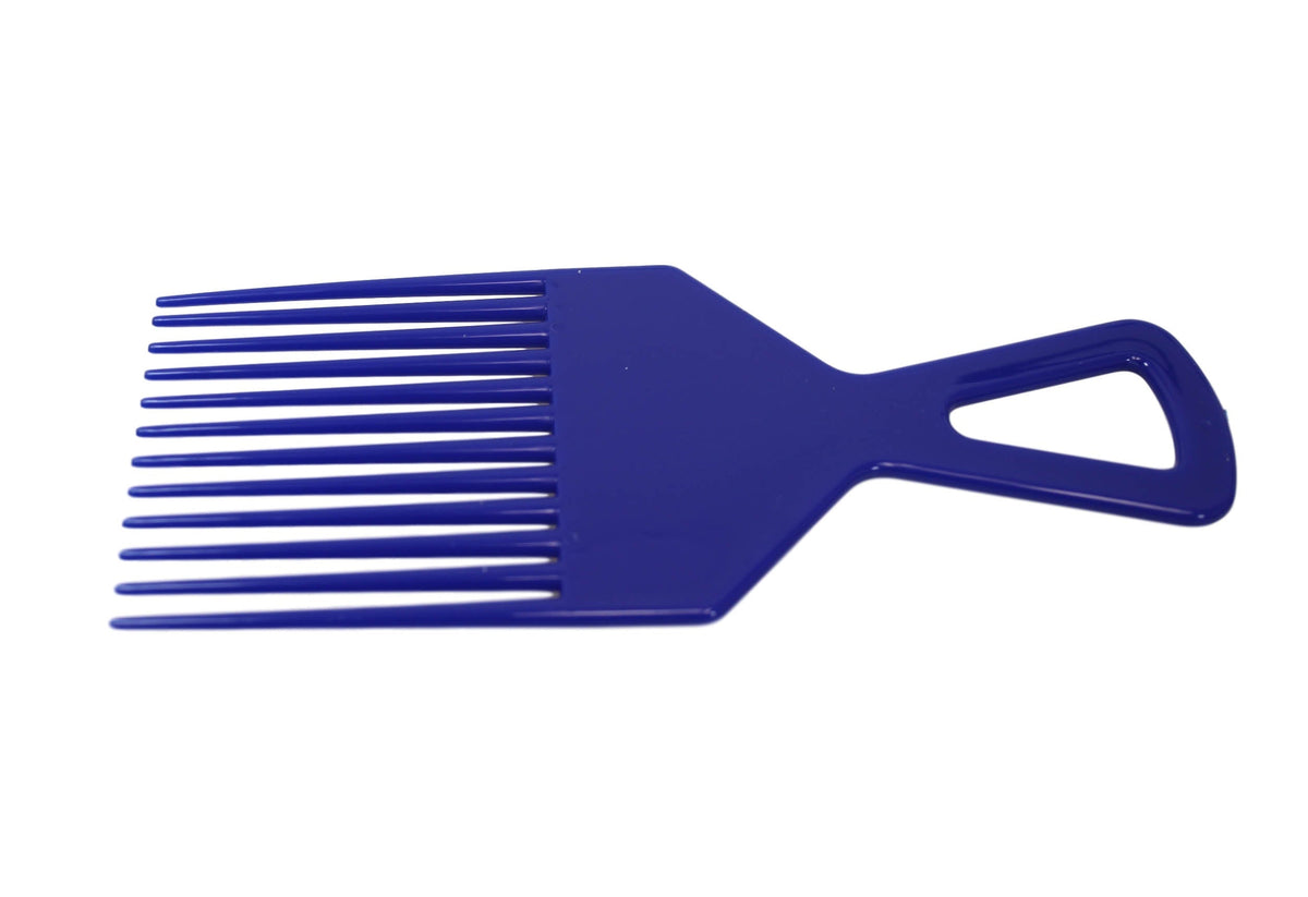 Plastic 3 Piece Afro Hair Styling Hair Comb Long Teeth Untangling Comb Assorted Colours