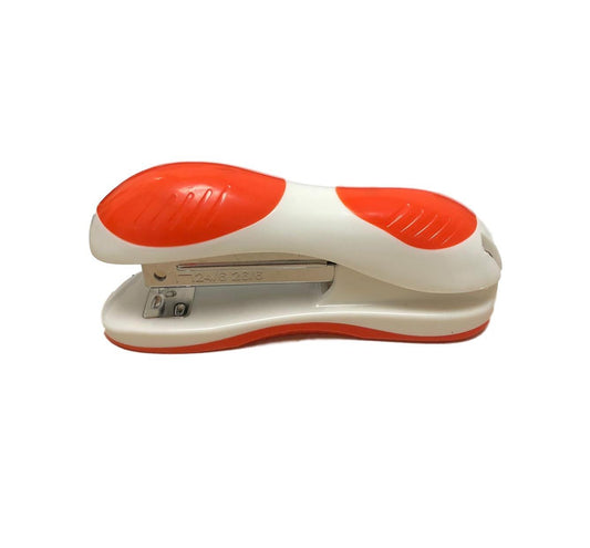 Stationery Office Stapler Padded Design 3 Orange Pink Blue Stapler (24/6) 12cm 5961