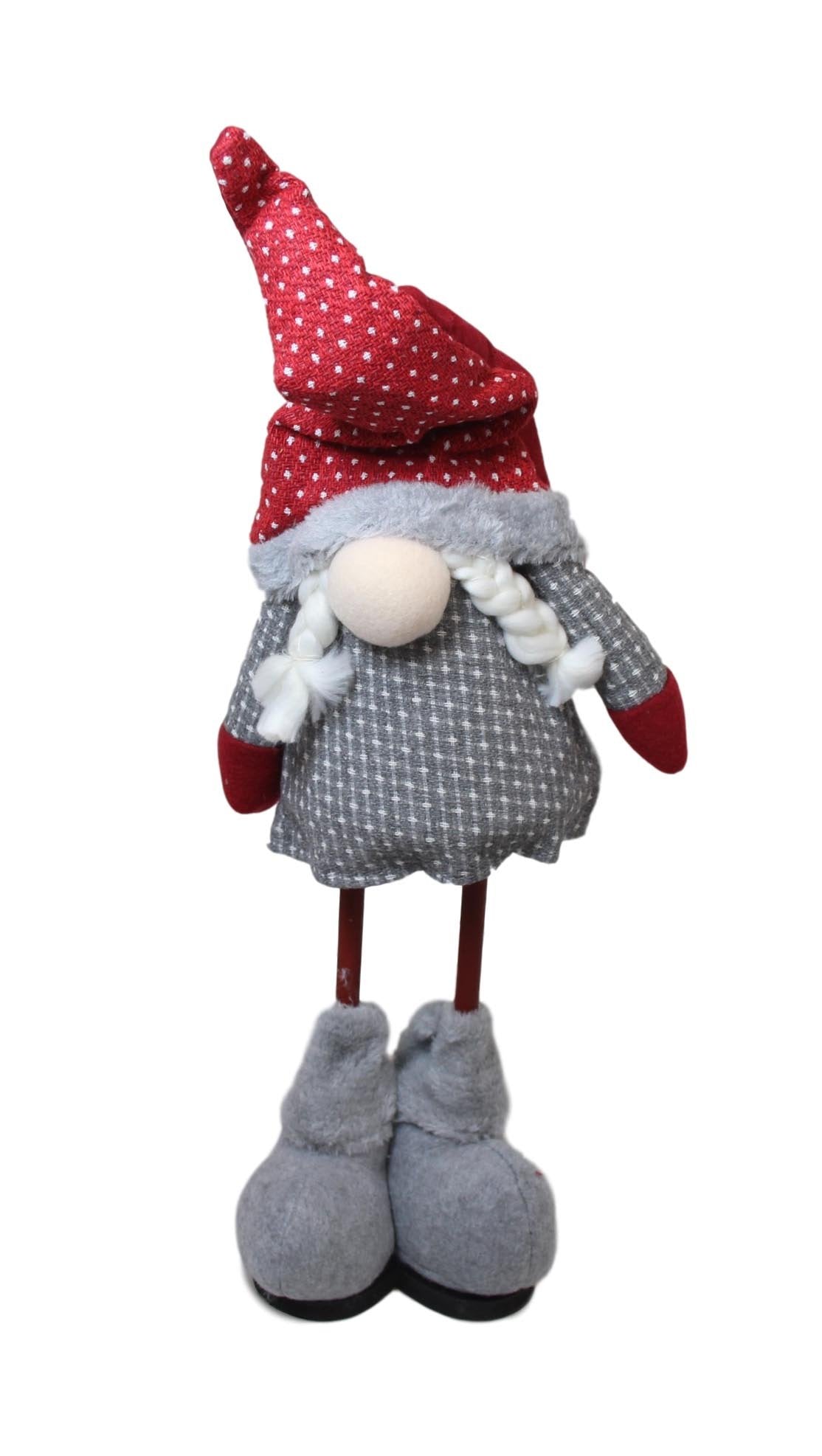 Christmas Festive Fireplace Decorative Gnome 50cm Assorted Designs 59654