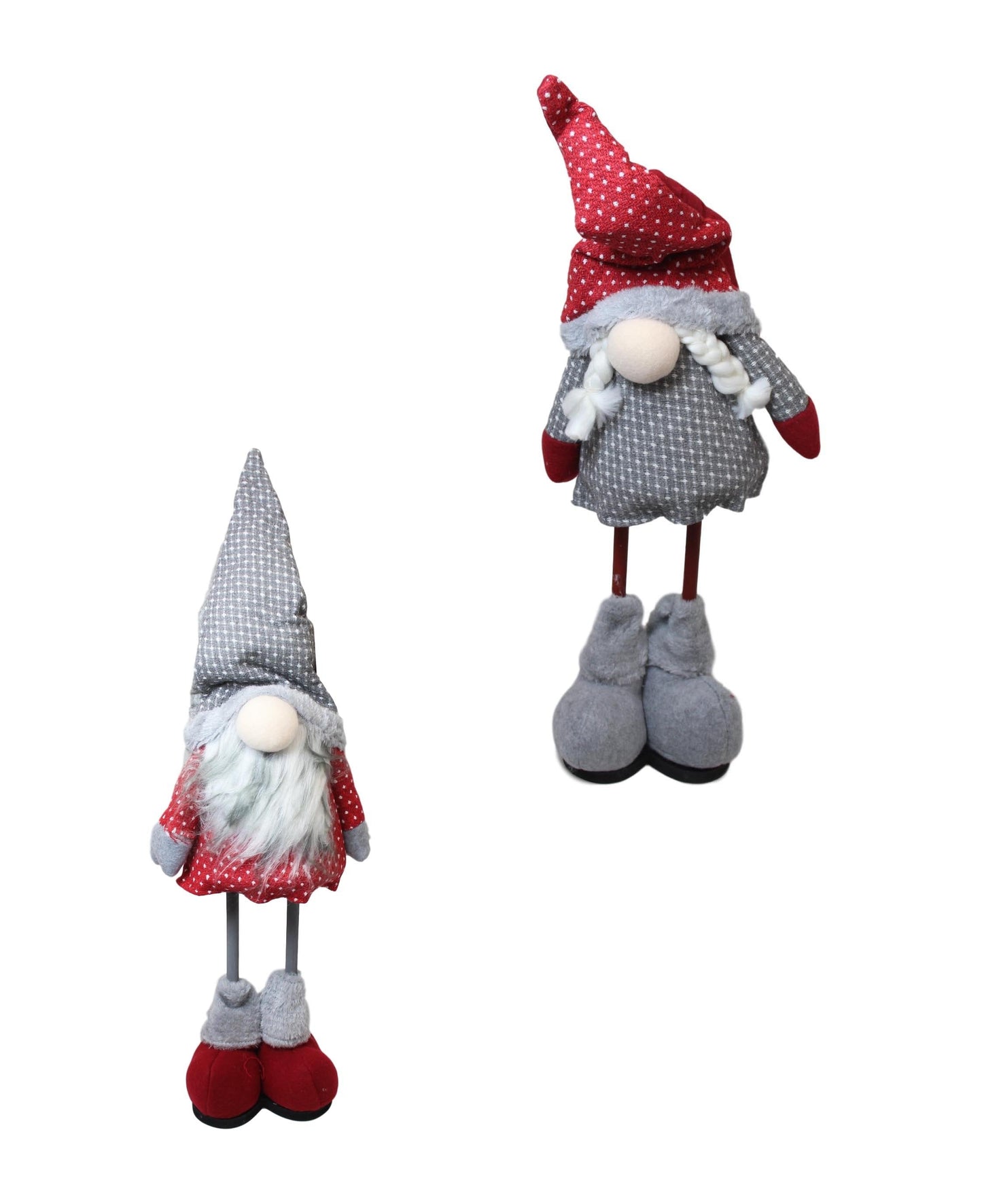 Christmas Festive Fireplace Decorative Gnome 50cm Assorted Designs 59654