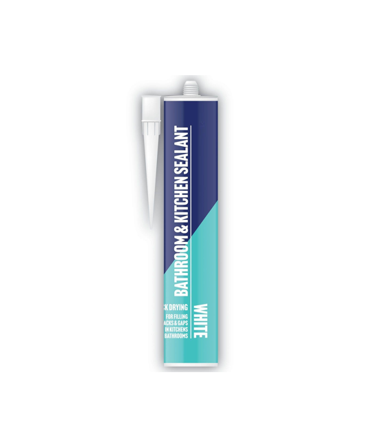 Rapide Bathroom & Kitchen Sealant White 260ml 5969 A