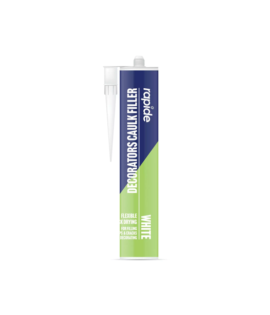 Rapide Flexible Decorators Caulk Filler White 260ml 5972 A