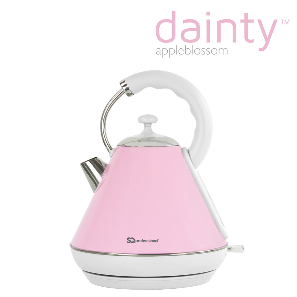 Sq Professional Dainty Legacy Kettle 1.8 Litre 2200 Watt Apple Blossom
