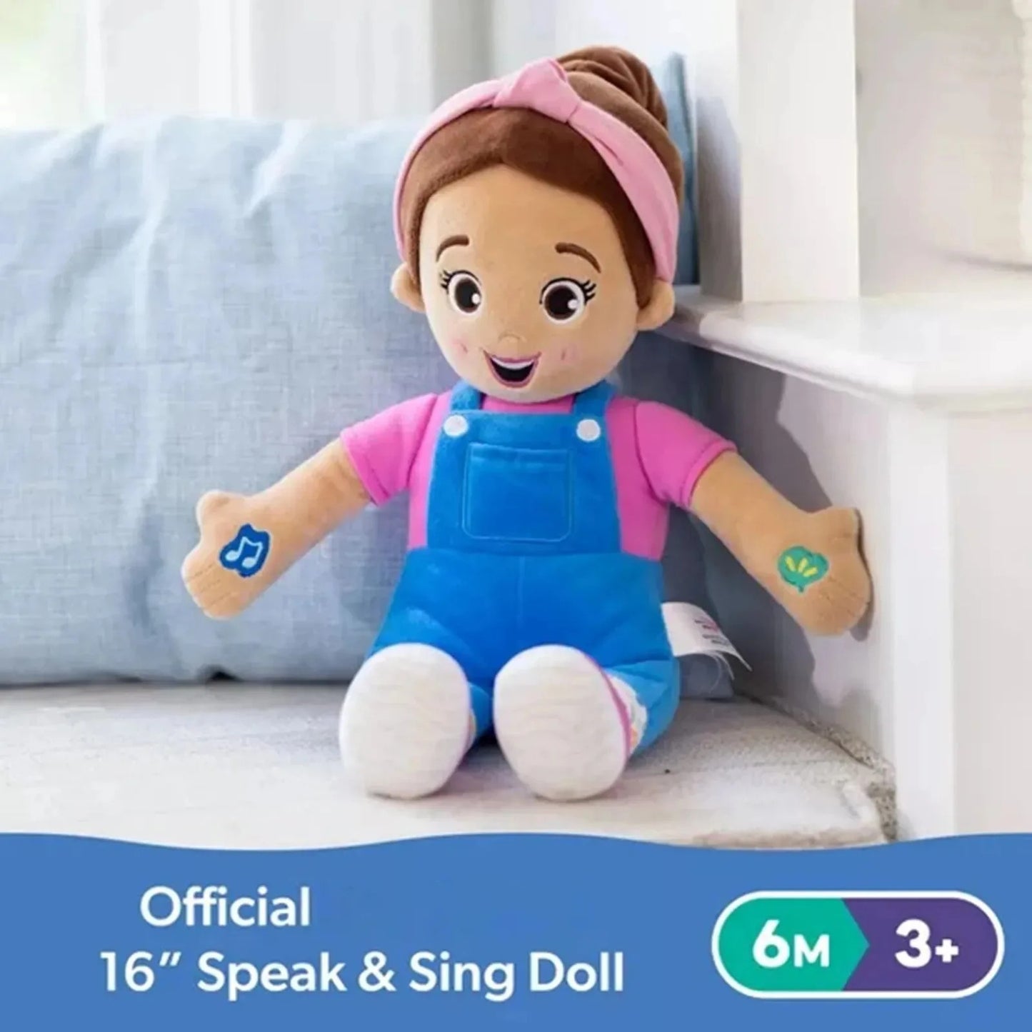 Miss Rachel Style Musical Talking Plush Stuffed Soft Toy Ms. Rachel