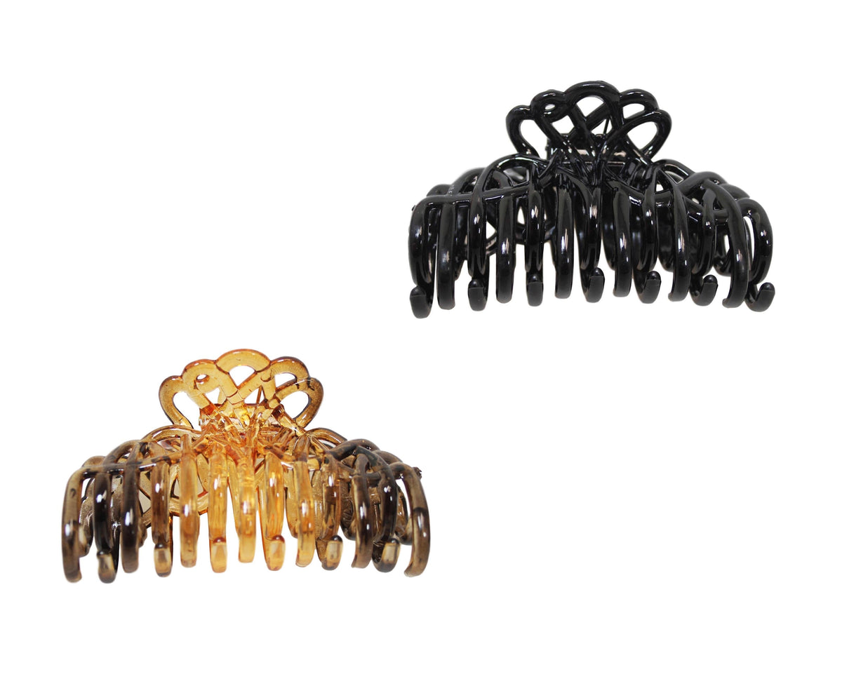 Plastic Hair Claw Clip Assorted Colours