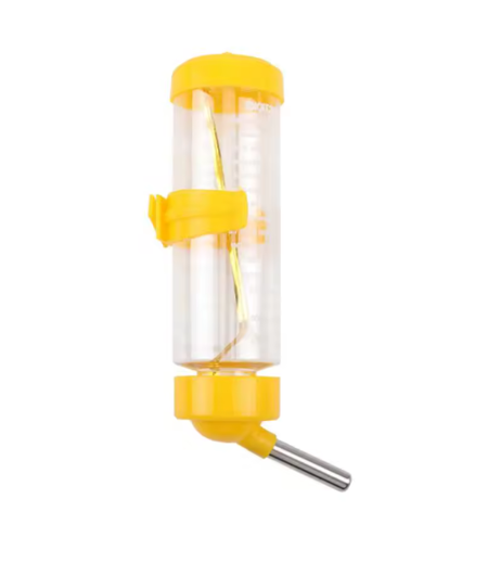 Pet Rabbit Guinea Pig Water Bottle Dispenser 210Ml Assorted Colours