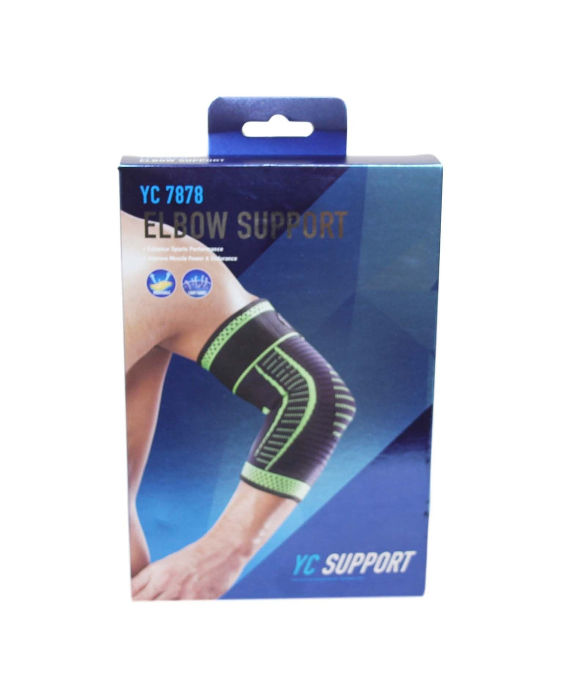Elbow Support Gym Fitness Light Fabric Compression Sport Elbow Support 1 Pack