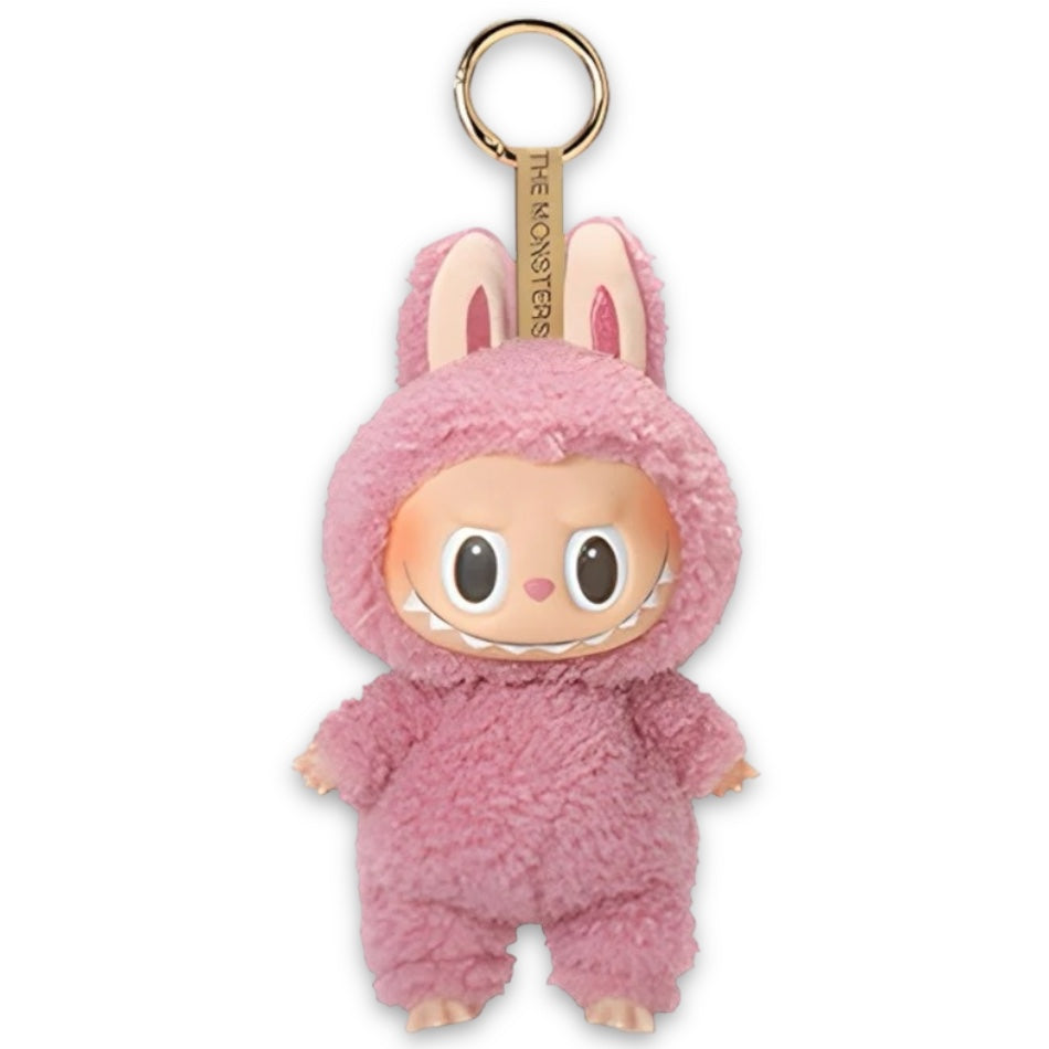 Labubu THE MONSTERS Pink DaDa PopMart Style Keyring Keychain Stuffed Plush Toy Doll 17cm VIRAL